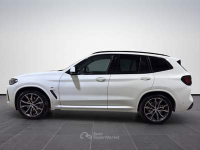 BMW X3 X3 xdrive20d mhev 48v msport auto Bianco usata Firenze