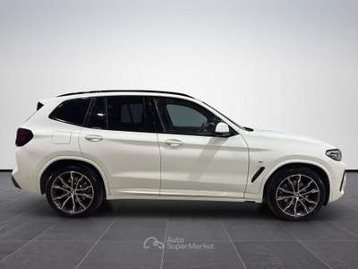 BMW X3 X3 xdrive20d mhev 48v msport auto Bianco usata Firenze