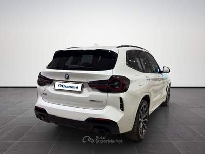 BMW X3 X3 xdrive20d mhev 48v msport auto Bianco usata Firenze