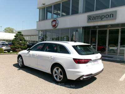 Audi A4 2.0 30 TDI  BUSIN ADVAN. S TRONIC Bianco usata SAN DONA' DI PIAVE