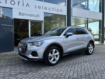 Audi Q3 35 TFSI 150 CV C.AUTOMATICO BUSINESS ADVANCED RETROCAMERA CARPLAY Argento usata Brescia