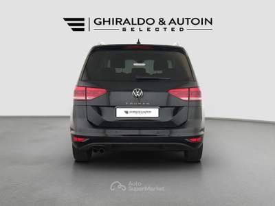 Volkswagen Touran 2.0 TDI SCR Business DSG 150CV 7P Tetto Nero usata Padova