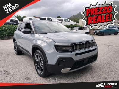 Jeep Avenger 1.2 MHEV e-Hybrid Turbo Summit con Interni in pelle, sedili riscaldati e Tetto panoramico apribile!! Grigio usata Bagni di Lucca