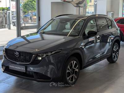 Mazda CX-5 2.5L e-Skyactiv G 141cv MHEV 2WD 6AT Exclusive-Line Tetto Panoramico Grigio usata Castellammare di Stabia
