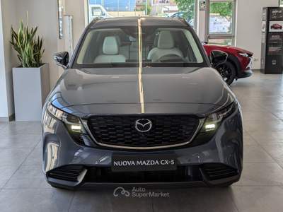 Mazda CX-5 2.5L e-Skyactiv G 141cv MHEV 2WD 6AT Exclusive-Line Tetto Panoramico Grigio usata Castellammare di Stabia