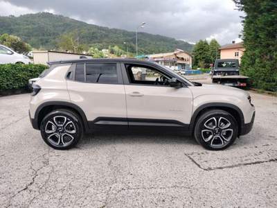 Jeep Avenger 1.2 MHEV e-Hybrid Turbo Summit con Interni in pelle, sedili riscaldati e Tetto panoramico apribile!! Beige usata Bagni di Lucca