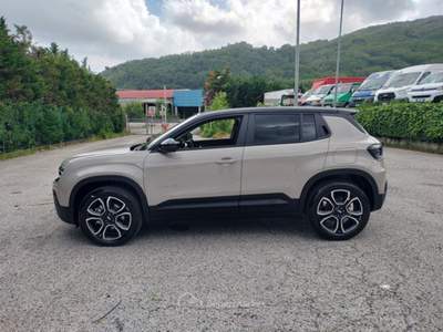 Jeep Avenger 1.2 MHEV e-Hybrid Turbo Summit con Interni in pelle, sedili riscaldati e Tetto panoramico apribile!! Beige usata Bagni di Lucca