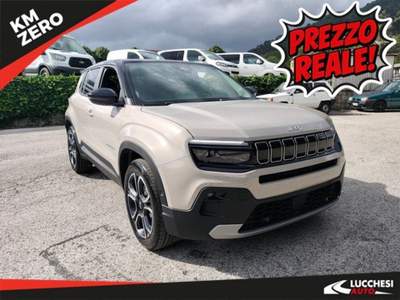 Jeep Avenger 1.2 MHEV e-Hybrid Turbo Summit con Interni in pelle, sedili riscaldati e Tetto panoramico apribile!! Beige usata Bagni di Lucca
