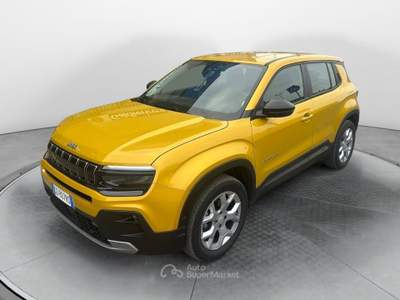 Jeep Avenger altitude 1.2 100cv Giallo usata Fisciano