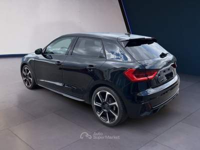 Audi A1 II 2019 Sportback Sportback 30 1.0 tfsi S Line Edition 116cv s-tronic Nero usata Torino