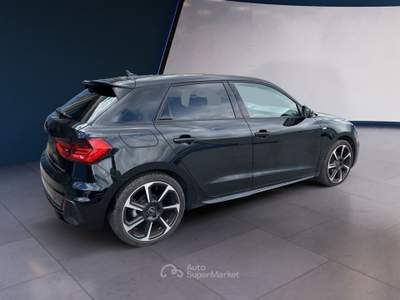 Audi A1 II 2019 Sportback Sportback 30 1.0 tfsi S Line Edition 116cv s-tronic Nero usata Torino