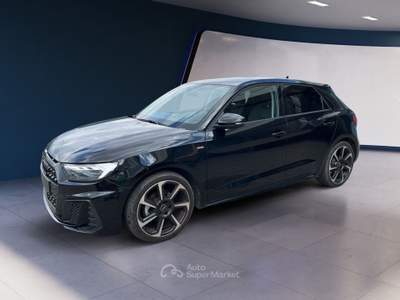 Audi A1 II 2019 Sportback Sportback 30 1.0 tfsi S Line Edition 116cv s-tronic Nero usata Torino
