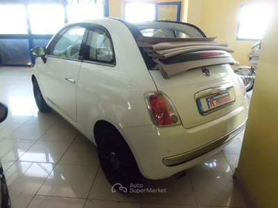 Fiat 500 1.2 CABRIO+GPL+AUTOMATICA Bianco usata Marconia di Pisticci