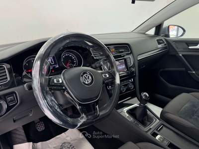 Volkswagen Golf Golf VII 2014 5p 1.6 tdi Highline-GARANTITA Argento usata Roma