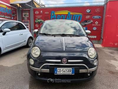Fiat 500 100cv Lounge - 2009 Blu/Azzurro usata Giugliano in Campania