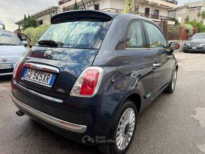 Fiat 500 100cv Lounge - 2009 Blu/Azzurro usata Giugliano in Campania