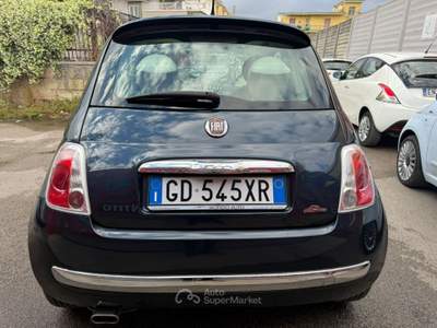 Fiat 500 100cv Lounge - 2009 Blu/Azzurro usata Giugliano in Campania