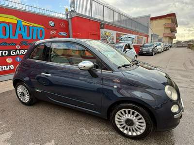 Fiat 500 100cv Lounge - 2009 Blu/Azzurro usata Giugliano in Campania