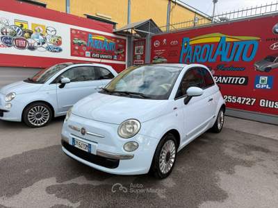 Fiat 500 1.2 69cv Lounge - 2009 Blu/Azzurro usata Giugliano in Campania