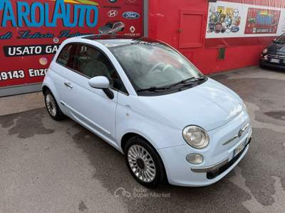 Fiat 500 1.2 69cv Lounge - 2009 Blu/Azzurro usata Giugliano in Campania