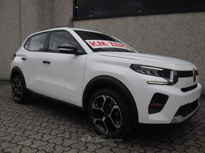 Citroen C3 1.2 puretech turbo Plus 100cv S&S KM0 PREZZO REALE Bianco usata SARONNO