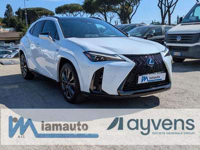 Lexus UX UX 300h F-Sport CAMBIO AL VOLANTE Bianco usata Roma