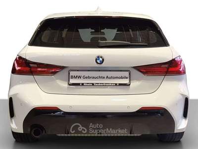 BMW Serie 1 118i 118 i Msport 136cv Shadow line Alcantara 2021 18" Bianco usata Monte Compatri