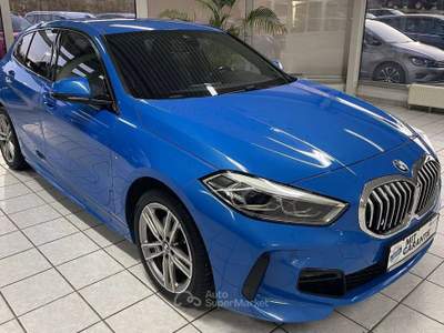 BMW Serie 1 118d 118 118d M sport auto 2021 150Cv Blu/Azzurro usata Monte Compatri