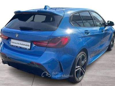 BMW Serie 1 118i 118 i Msport 140cv auto 2021 Alcantara 18" Blu/Azzurro usata Monte Compatri