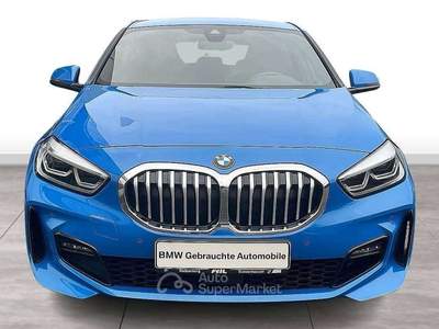 BMW Serie 1 118i 118 i Msport 140cv auto 2021 Alcantara 18" Blu/Azzurro usata Monte Compatri