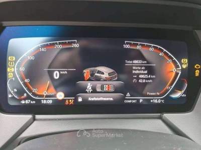 BMW Serie 1 118i 118 i Msport 136cv auto Shadow line 2022 17" vari colori Bianco usata Monte Compatri