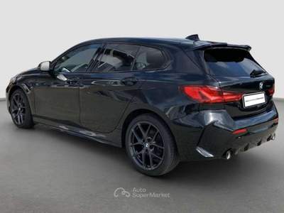 BMW Serie 1 118d 118 118d M sport 150 Cv auto Shadow line 2022 Nero usata Monte Compatri