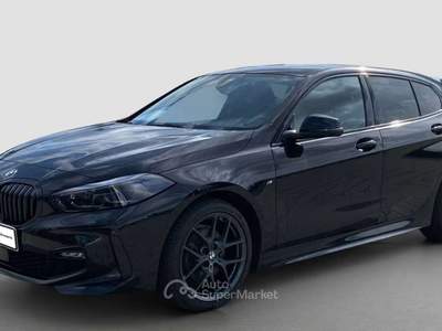 BMW Serie 1 118d 118 118d M sport 150 Cv auto Shadow line 2022 Nero usata Monte Compatri