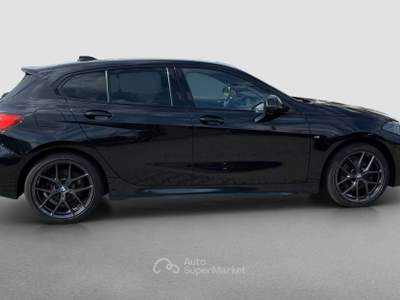 BMW Serie 1 118d 118 118d M sport 150 Cv auto Shadow line 2022 Nero usata Monte Compatri
