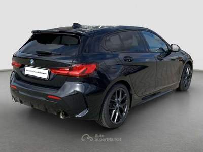 BMW Serie 1 118d 118 118d M sport 150 Cv auto Shadow line 2022 Nero usata Monte Compatri