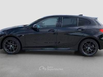 BMW Serie 1 118d 118 118d M sport 150 Cv auto Shadow line 2022 Nero usata Monte Compatri