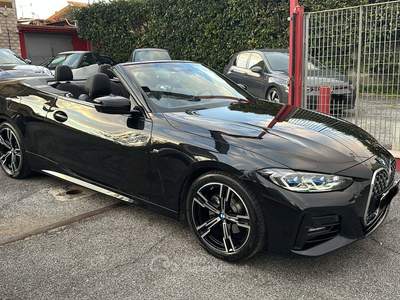 BMW Serie 4 420i CABRIO M-sport PRO FULL OPT KM 16000 PRONTA CONSEGNA!!! Nero usata Roma