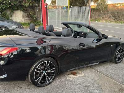 BMW Serie 4 420i CABRIO M-sport PRO FULL OPT KM 16000 PRONTA CONSEGNA!!! Nero usata Roma