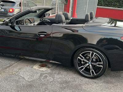 BMW Serie 4 420i CABRIO M-sport PRO FULL OPT KM 16000 PRONTA CONSEGNA!!! Nero usata Roma