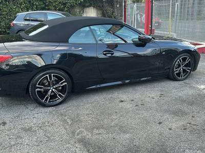 BMW Serie 4 420i CABRIO M-sport PRO FULL OPT KM 16000 PRONTA CONSEGNA!!! Nero usata Roma