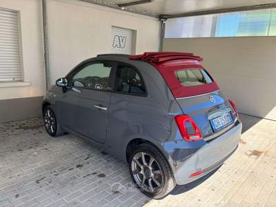 Fiat 500C 500 cabrio 1.0 hibrid neo pat Grigio usata Oleggio