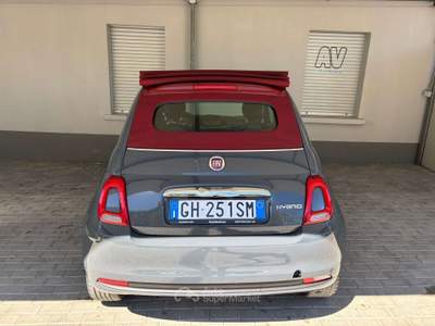 Fiat 500C 500 cabrio 1.0 hibrid neo pat Grigio usata Oleggio