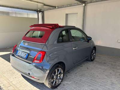 Fiat 500C 500 cabrio 1.0 hibrid neo pat Grigio usata Oleggio
