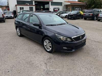 Peugeot 308 308 II 2018 SW SW 1.5 bluehdi Tech Edition s Nero usata Ardea