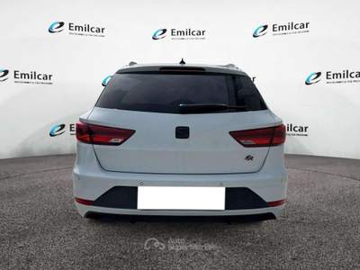 Seat Leon 1.5 TGI DSG ST FR Bianco usata SAN BENEDETTO DEL TRONTO