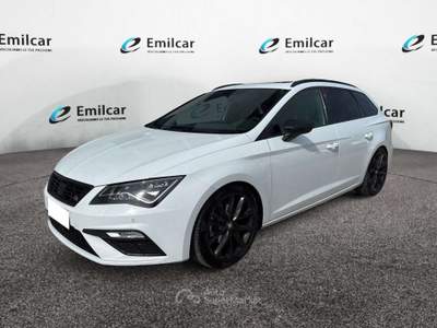 Seat Leon 1.5 TGI DSG ST FR Bianco usata SAN BENEDETTO DEL TRONTO