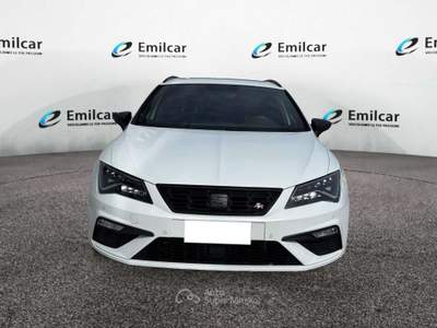 Seat Leon 1.5 TGI DSG ST FR Bianco usata SAN BENEDETTO DEL TRONTO