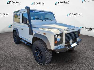 Land Rover Defender 90 SW 2.4 TD SE Bianco usata SAN BENEDETTO DEL TRONTO