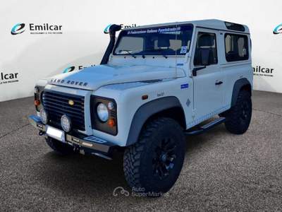 Land Rover Defender 90 SW 2.4 TD SE Bianco usata SAN BENEDETTO DEL TRONTO Land Rover Defender 90 SW 2.4 TD SE Bianco usata SAN BENEDETTO DEL TRONTO