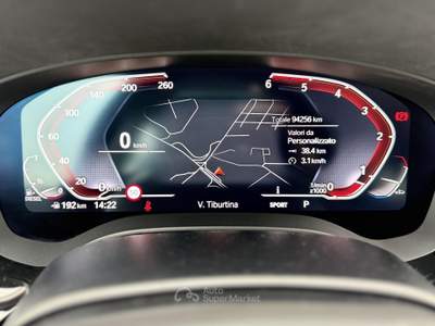 BMW Serie 5 518i 520 Diesel 48V 190CV E6 - 2022 Blu/Azzurro usata Roma